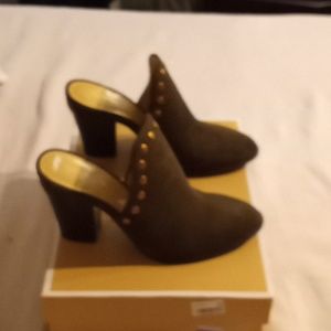 Michael Kors Louise mule suede shoes